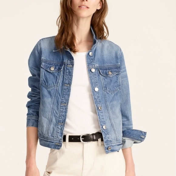 J. Crew Jackets & Blazers - J. Crew Classic Denim Jacket, Blue, Size XL